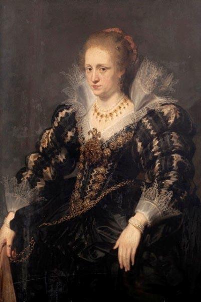 Peter Paul Rubens Portrait of Jacqueline de Caestre. oil painting image